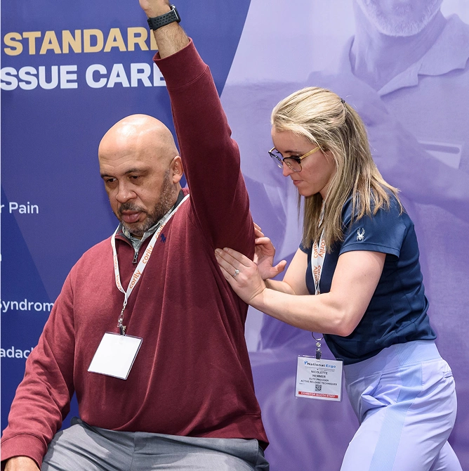 active release techniques elite provider giving soft-tissue treatment