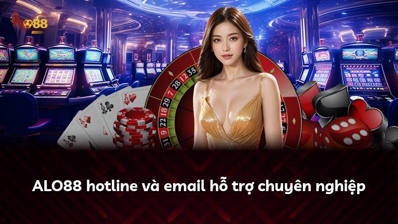 ALO88 hotline và email hỗ trợ chuyên nghiệp