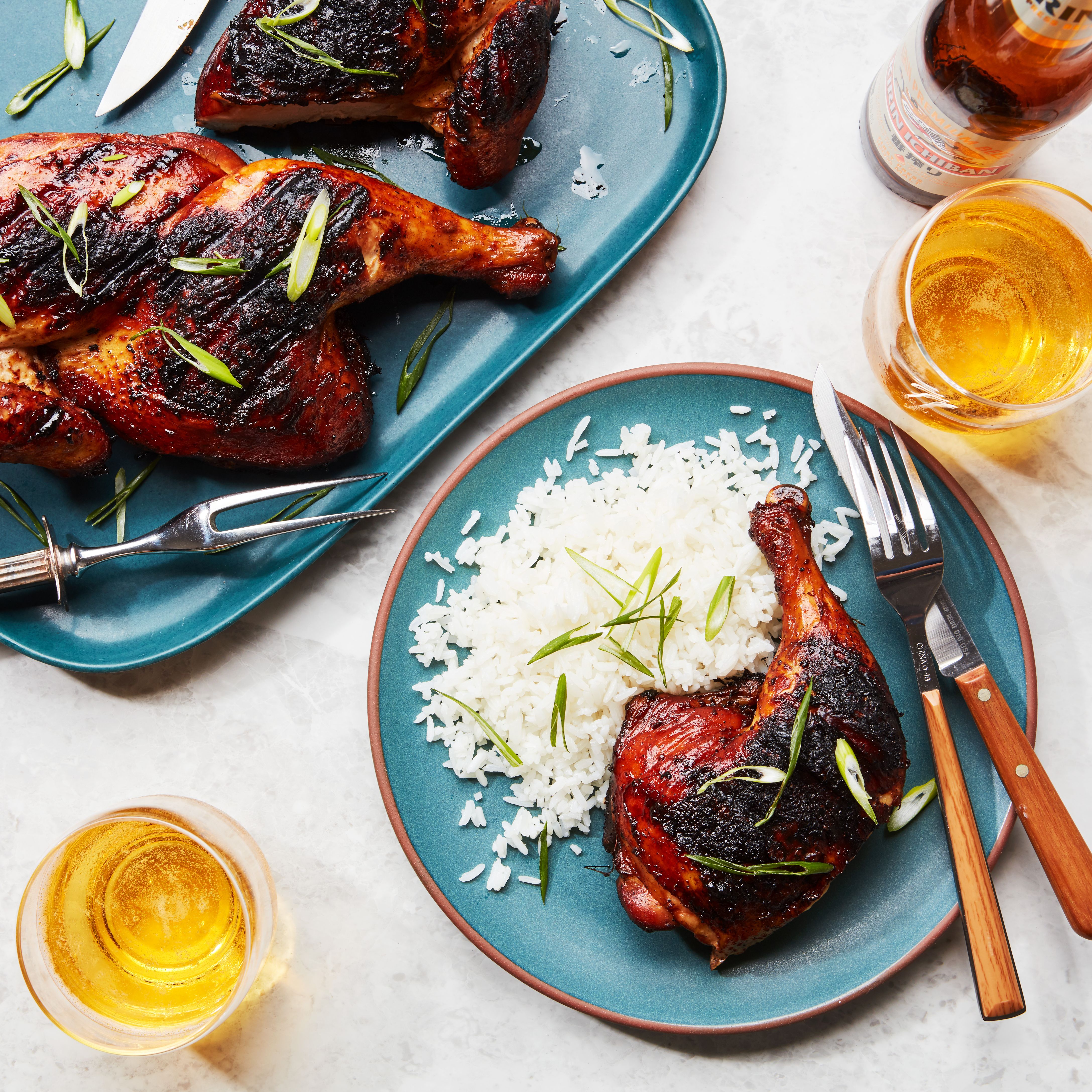 Ginger-Garlic Half Chicken