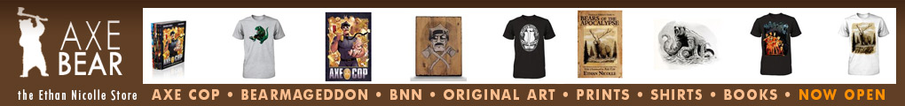 The Ethan Nicolle Store AxeBear