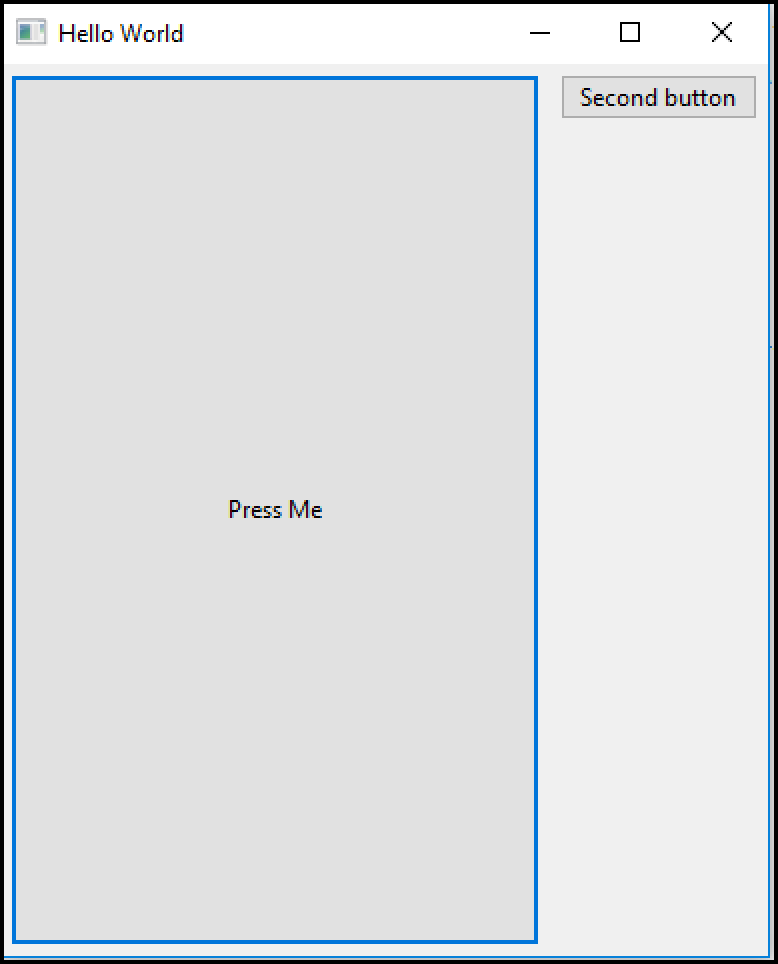 Buttons in Sizers