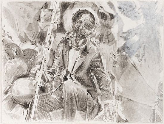 Pietro Roccasalva Study from Just Married Machine, 2020 acrylic on paper 49,8 x 65,5 cm Pietro Roccasalva Study from Just Married Machine, 2020 acrylic on paper 49,8 x 65,5 cm