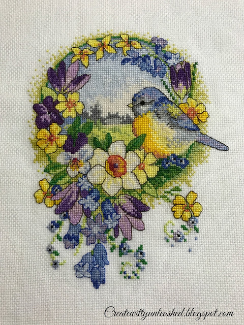 Blue tit cross stitch collection 2013