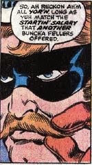 Love the mustache twirl...
