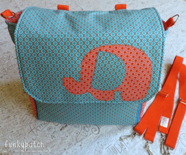 Bolso/mochila Bolso-mochila para la canastilla del bebé personalizado y handamade