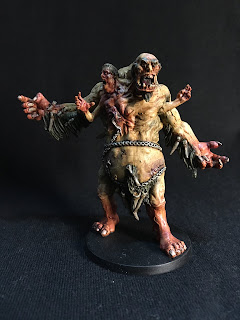 HATE Ettin Painted Dungeons and Dragons D&D
