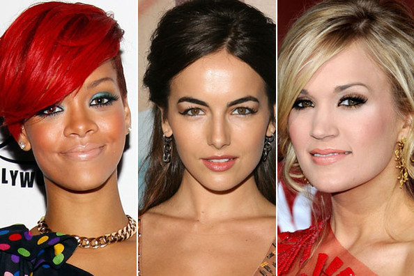 rihanna carrie underwood make up rihanna with red hair