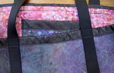 purse, bag, detail leather binding, Robin Atkins