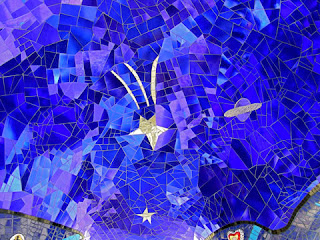 mosaic sculpture, Queen Califia's Magical Circle by Niki De Saint Phalle, photograph by Robin Atkins