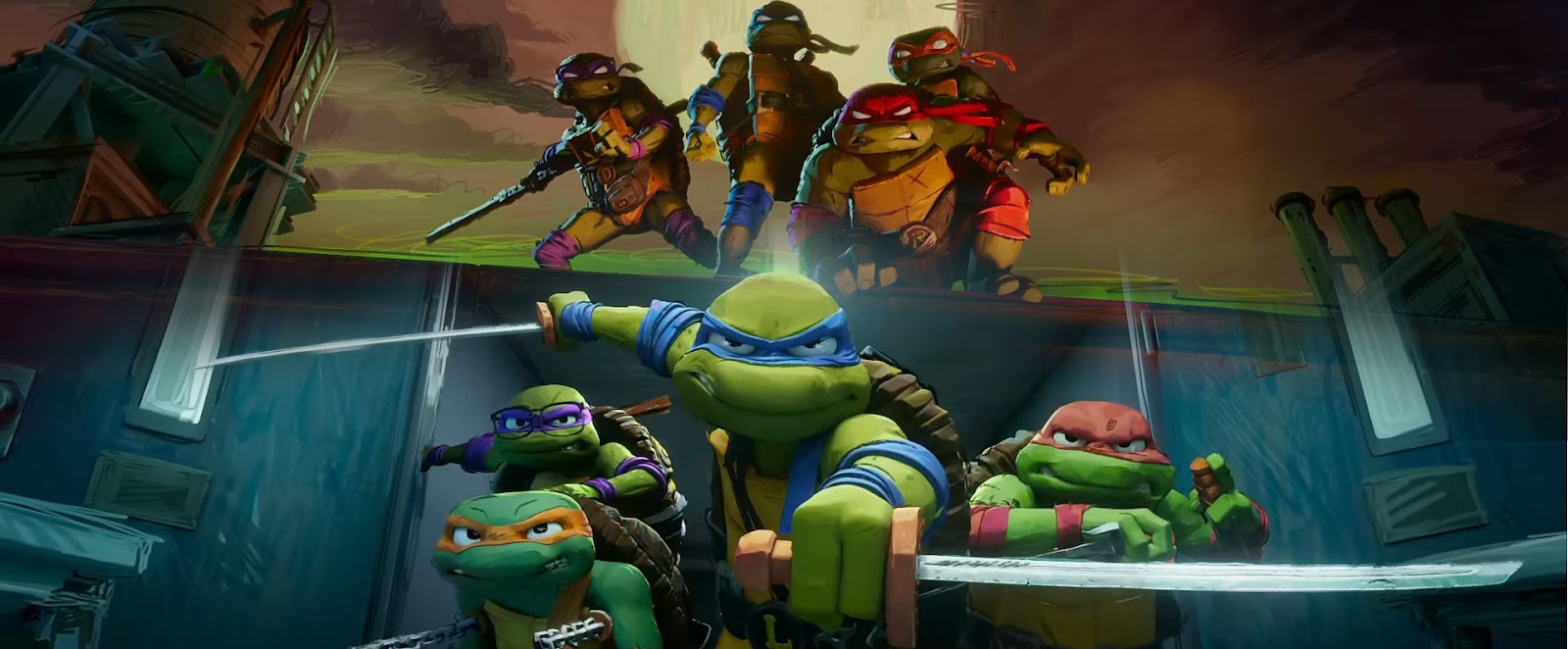 Teenage Mutant Ninja Turtles Mutant Mayhem 2023 Movie Trailer Impressions Animated Film Trailer Review CMAQUEST Feature