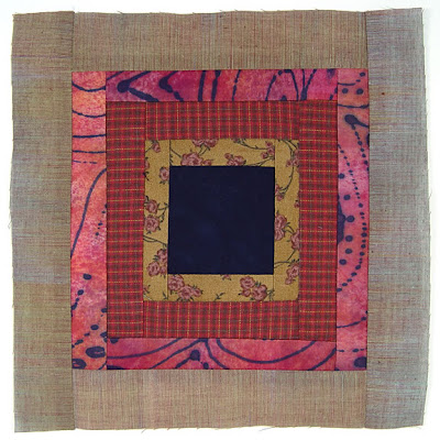 God's Eye Quilt, block 7, by Robin Atkins