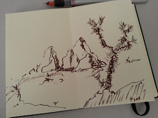 joshua tree sketch
