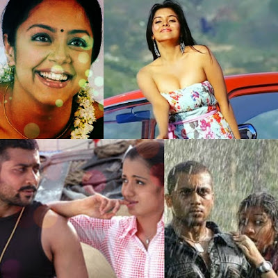 Some of The Heroines of Actor Surya Some of The Heroines of Actor Surya