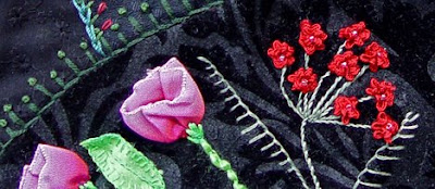 Crazy quilt, detail, by Robin Atkins