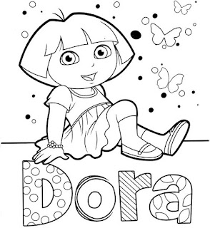 MEWARNAI GAMBAR HITAM PUTIH DORA UNTUK DIWARNAI MEWARNAI GAMBAR HITAM PUTIH DORA UNTUK DIWARNAI