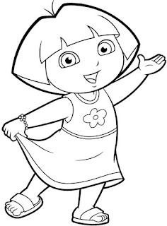 MEWARNAI GAMBAR HITAM PUTIH DORA UNTUK DIWARNAI MEWARNAI GAMBAR HITAM PUTIH DORA UNTUK DIWARNAI
