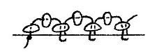 picot edge stitch, drawing by robin atkins