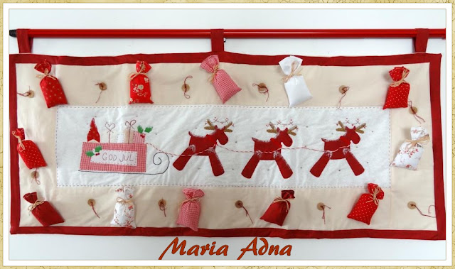 Painel em apliquê As Renas Painel de natal, Panô de natal, Apliquê Natal, Maria Adna Ateliê, Maria Adna, Patchwork, bolsas e afins, Panôs, Decoração de Natal