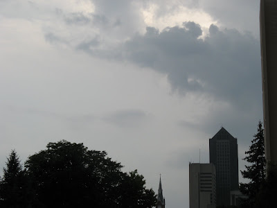 hard rain comin'