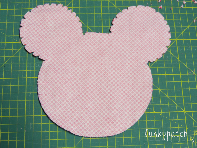 Mantelito individual Mantelito individual con bolsillo con forma de Minnie