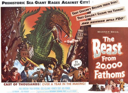 Beast from 20,000 Fathoms Poster
