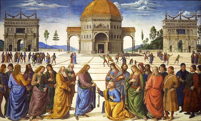 The Pearly Gates: Biblical Mystery Behind Heaven’s Most Famous Entrance St.Peter with keys to heaven