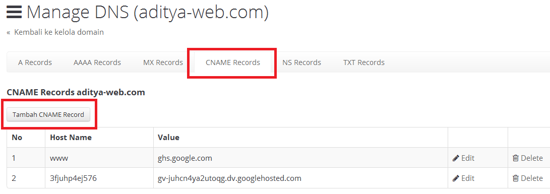 Tutorial Cara Membuat Subdomain di Blogger Tutorial Cara Membuat Subdomain di Blogger