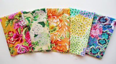 Robin Atkins, focal fabrics for next shimmer quilt Robin Atkins, focal fabrics for next shimmer quilt