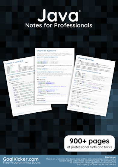 best free book to learn Java