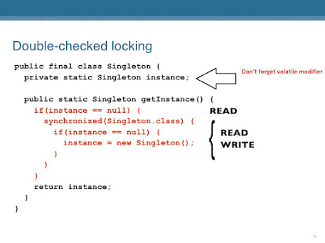 How to Implement Double Checked Locking Singleton Pattern in Java? Example Tutorial