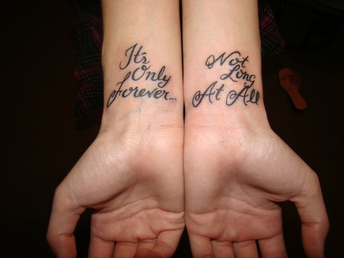 Hot Girls Inner Wrist Tattoo Design 2011 Hot Girls Inner Wrist Tattoo Design 2011