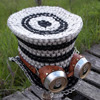 Striped Top Hat