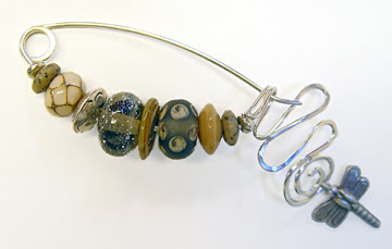 fibula pin by robin atkins, grey taupe