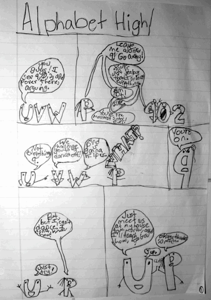 Alphabet High by Nini Kwanza page 1 Alphabet High by Nini Kwanza page 1