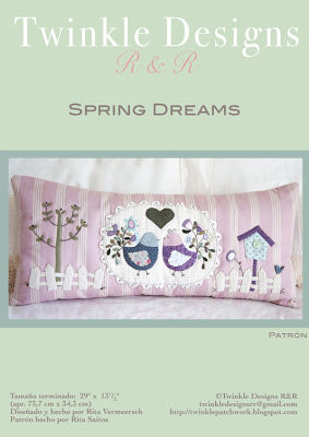 Spring Dreams - Twinkle Designs R&R cojín Spring Dreams - Twinkle designs R&R
