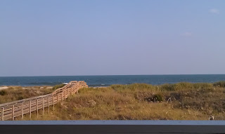 The view from the deck of the house. This makes cramming 17 people together for a week worth it. The view from the deck of the house. This makes cramming 17 people together for a week worth it.