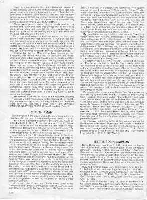 a biographical sketch written by Carlos Raymond Shipman regarding his father Daniel Perry Shipman
