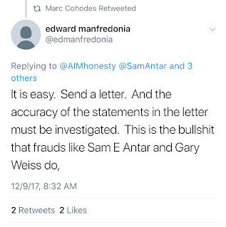 Marc Cohodes Retweets Edward Manfredonia, December 9, 2017 Marc Cohodes Retweets Edward Manfredonia, December 9, 2017