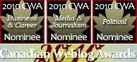 2010 Canadian Weblog Awards Nominee