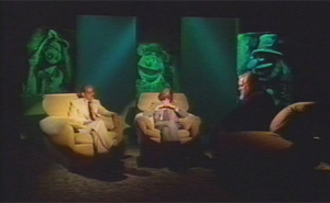 Jim Henson and Frank Oz on the set of an Orson Wells TV pilot Jim Henson and Frank Oz on the set of an Orson Wells TV pilot