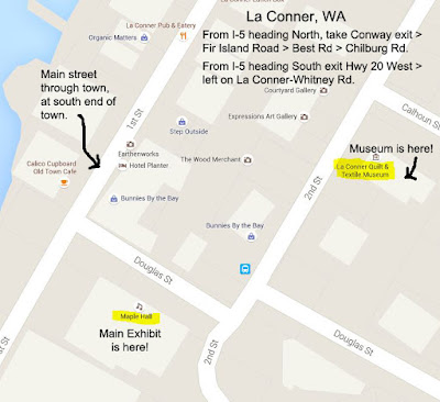 Map and directions to La Conner Quilt Festival Map and directions to La Conner Quilt Festival