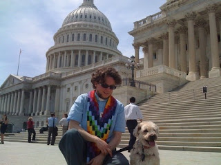 Frida and Jay lobbying in DC