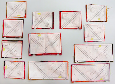 Robin Atkins, Shimmer quilt, paper piecing Robin Atkins, Shimmer quilt, paper piecing