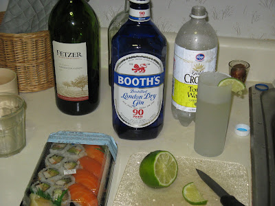 gin and sushi