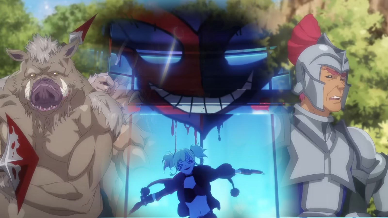 Suicide Squad Announcement Trailer Impressions anime series trailer reviews CMAQUEST feature