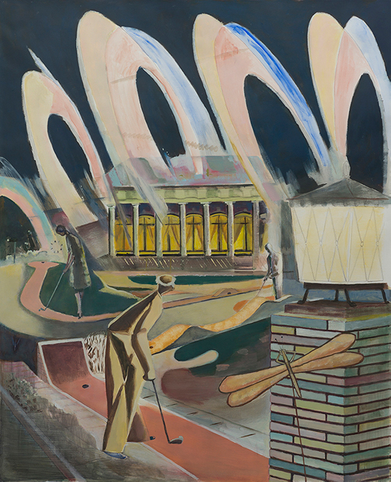Diederik Gerlach Nachtspiel, 2019 acrylic on paper 158 x 130 cm Diederik Gerlach Nachtspiel, 2019 acrylic on paper 158 x 130 cm