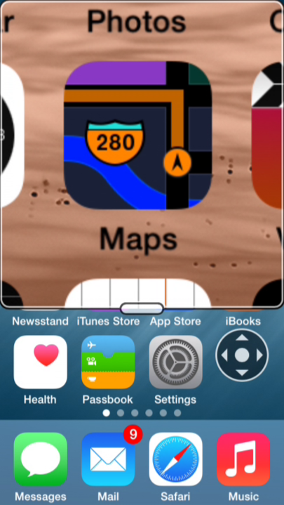windowed zoom with a filter in iOS 8
