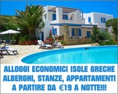 Hotel economici nelle isole greche