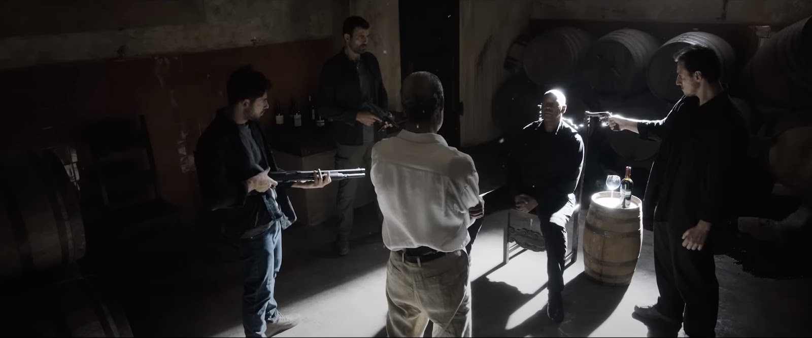 The Equalizer 3 2023 action film Robert McCall kicking ass