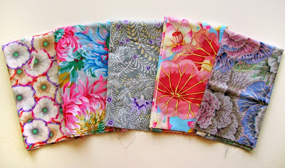 Robin Atkins, focal fabrics for next shimmer quilt Robin Atkins, focal fabrics for next shimmer quilt